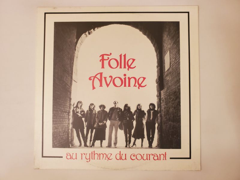 Folle Avoine au rythme du courant vinyl record